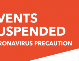 Events suspended: coronavirus precaution