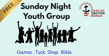 Header for the Sunday Night Youth meeting