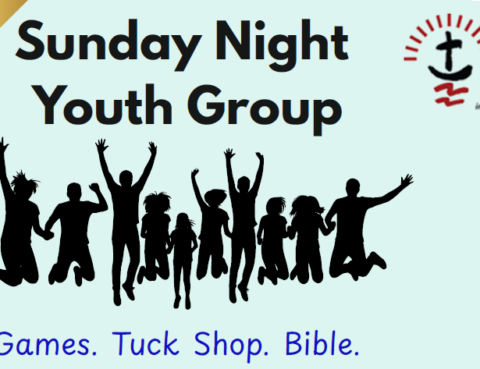 Header for the Sunday Night Youth meeting